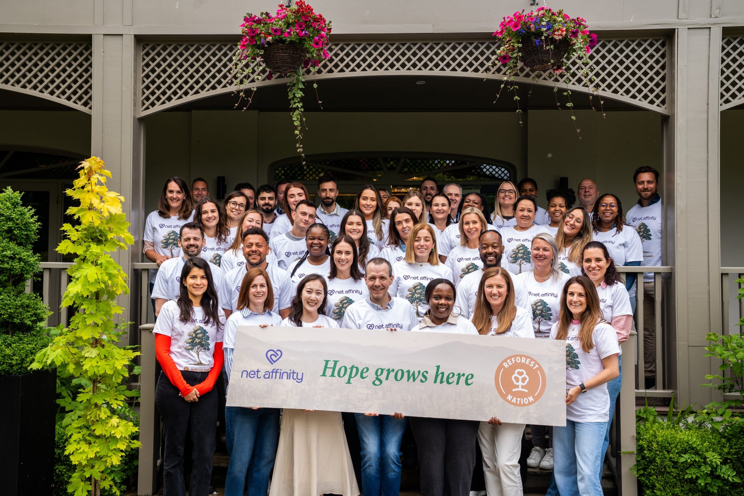 Net Affinity support Reforest Nation